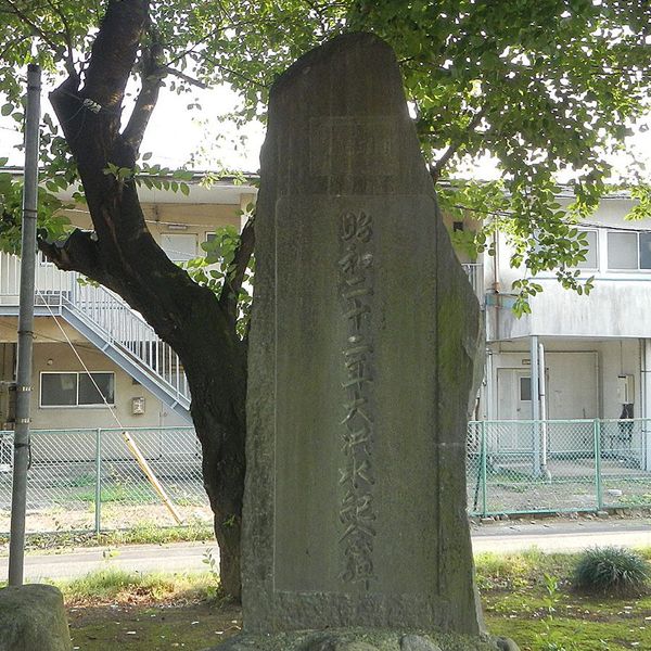 昭和二十二年大洪水記念碑 (カスリーン台風) - おすすめ画像