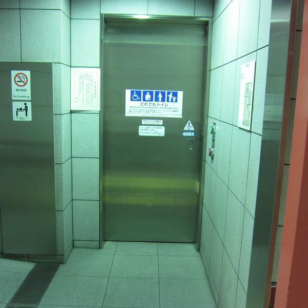 都営大江戸線都庁前駅　女性用だれでもトイレ - おすすめ画像