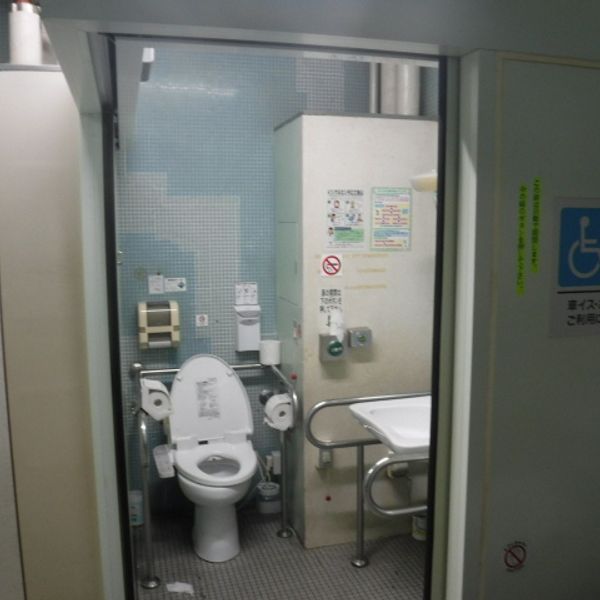 世田谷区役所第二庁舎　２階だれでもトイレ（男性用） - トップ画像