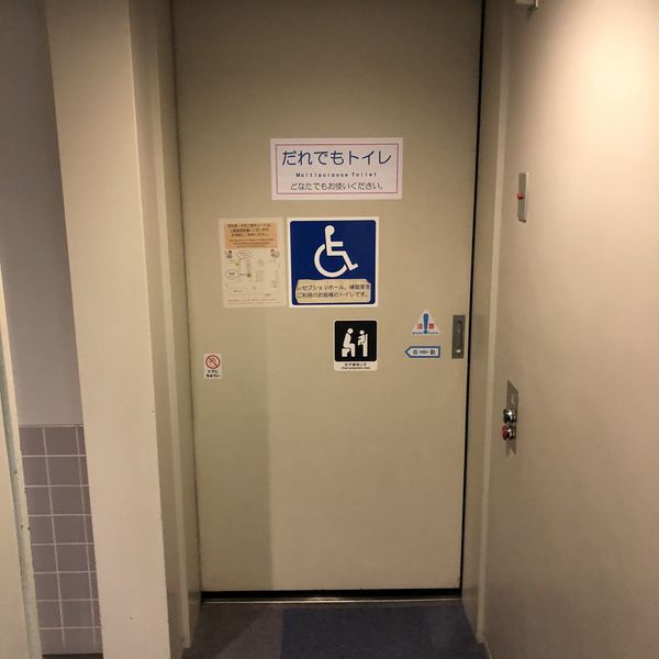 小平市民文化会館　地下１階だれでもトイレ - おすすめ画像