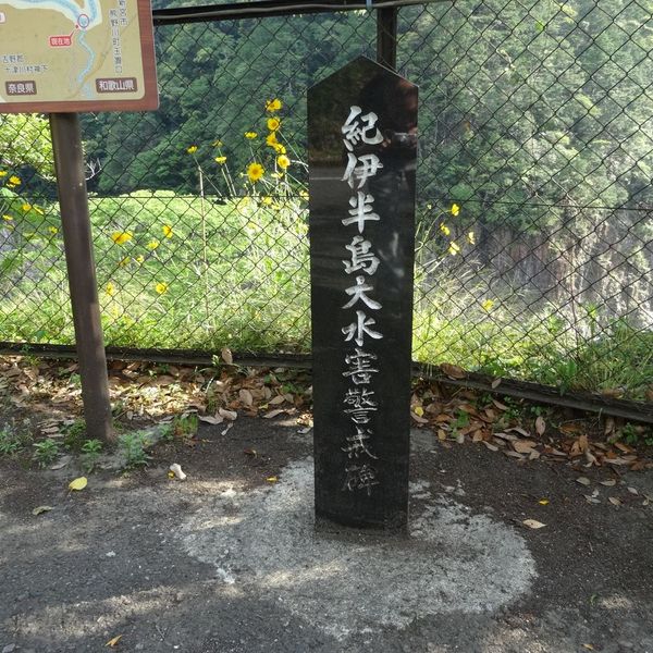 紀伊半島大水害警戒碑（十津川村神下） (紀伊半島大水害) - おすすめ画像