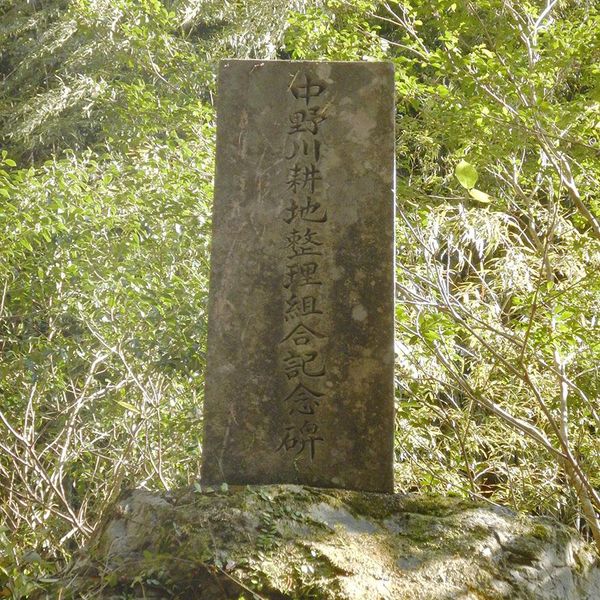 中野川耕地整理組合記念碑 (大正9年水害) - おすすめ画像