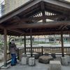 下園公園の池のほとりの休憩所 - トップ画像