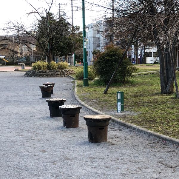 府中本町の徒歩2分、南武線沿いのとても広い防災公園 - トップ画像