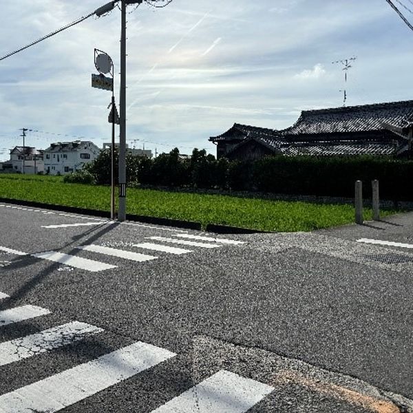 【四村１】清水公民館前の横断歩道 - おすすめ画像