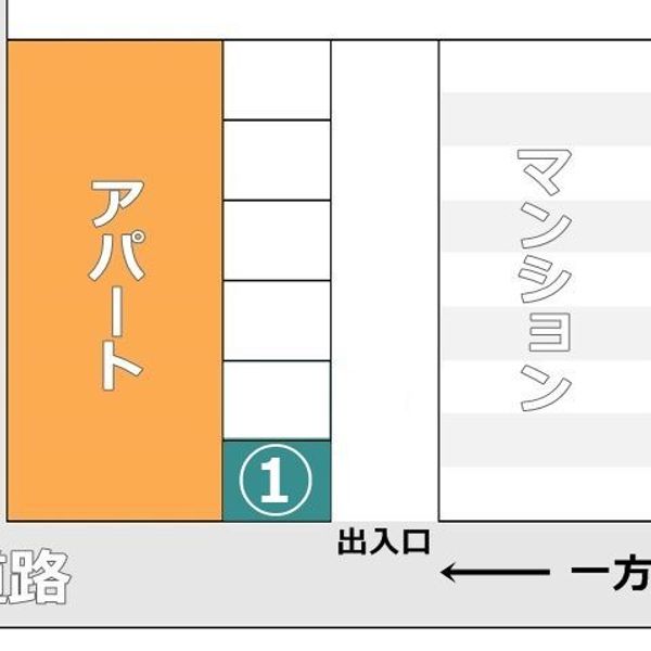 【akippa】 堺市北区百舌鳥梅町3丁目52 レオパレスレグルス 駐車場(17611) - おすすめ画像