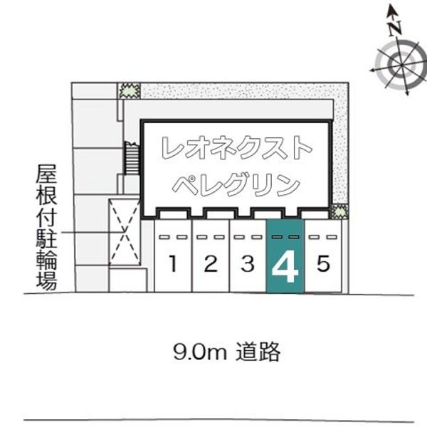 【akippa】 平塚市北金目3丁目15 レオネクストペレグリン駐車場 (45705) - おすすめ画像