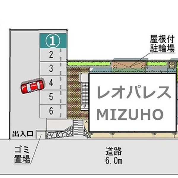 【akippa】 平塚市北金目3丁目26 レオパレスMIZUHO 駐車場(31031) - おすすめ画像