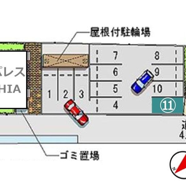 【akippa】 彦根市西今町1082 レオパレスSOPHIA 駐車場(28669) - おすすめ画像