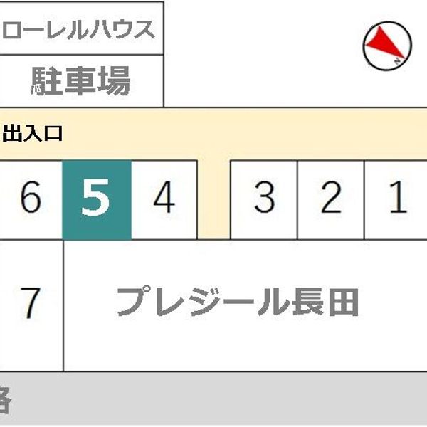 【akippa】 プレジール長田駐車場 - トップ画像