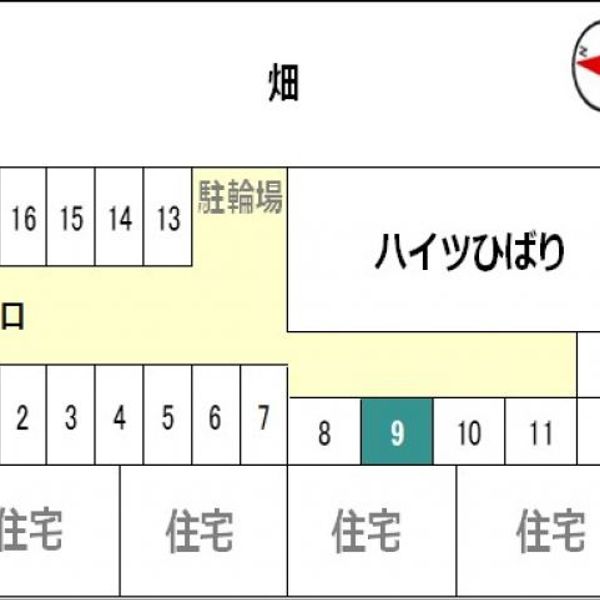 【akippa】 ハイツひばり駐車場 - トップ画像