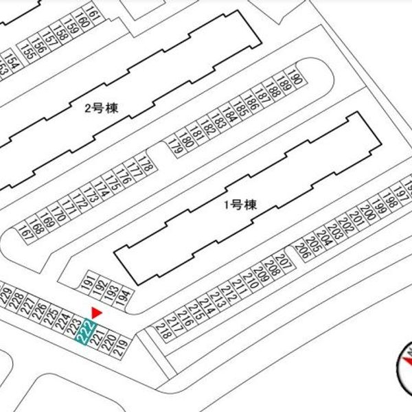 【akippa】 星田団地駐車場【1号棟付近】(0109) - トップ画像