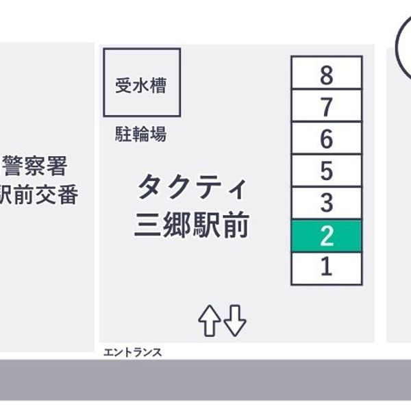 【akippa】 タクティ三郷町 - トップ画像