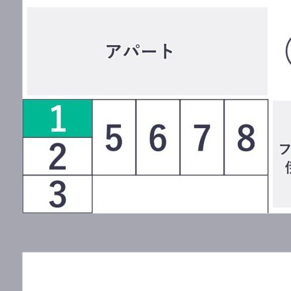 【akippa】 モータープール西春菜 - トップ画像