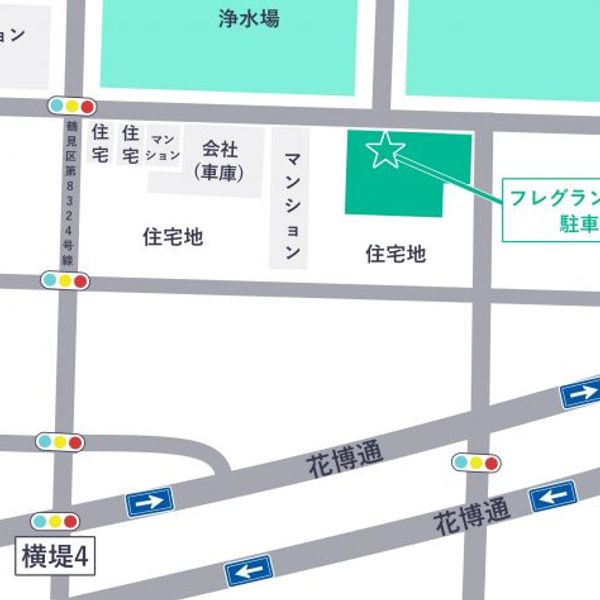 【akippa】 フレグランス鶴見駐車場 - トップ画像