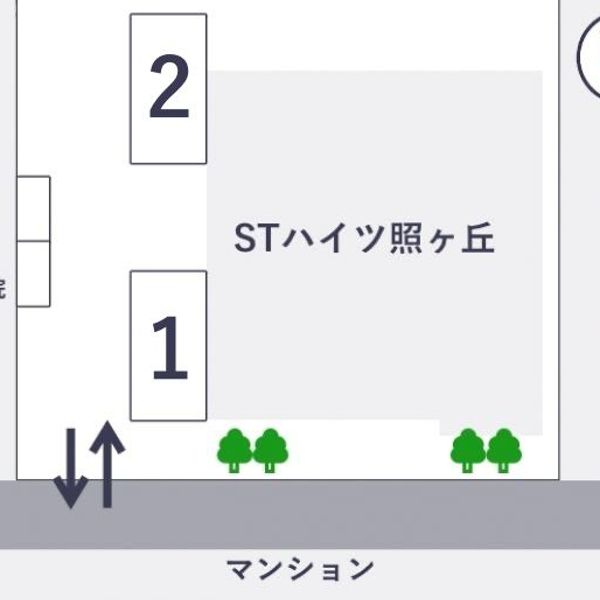 【akippa】 STハイツ照ヶ丘駐車場 - トップ画像