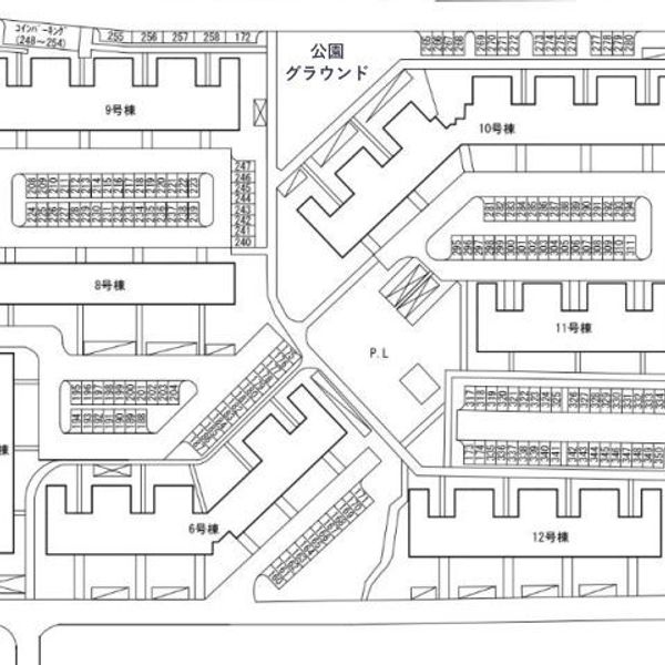 【akippa】 高槻柱本駐車場※10号棟付近 - トップ画像