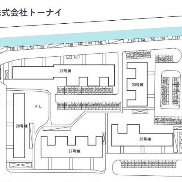 【akippa】 高槻柱本駐車場※29号棟付近 - トップ画像