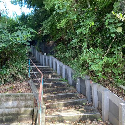 春日台公園に続く階段（公園） | MEQQE（めっけ）