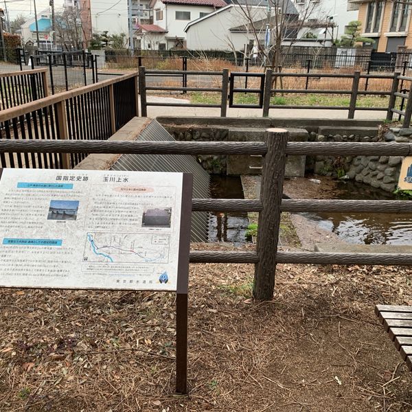 玉川上水緑道 境水衛所跡 - トップ画像