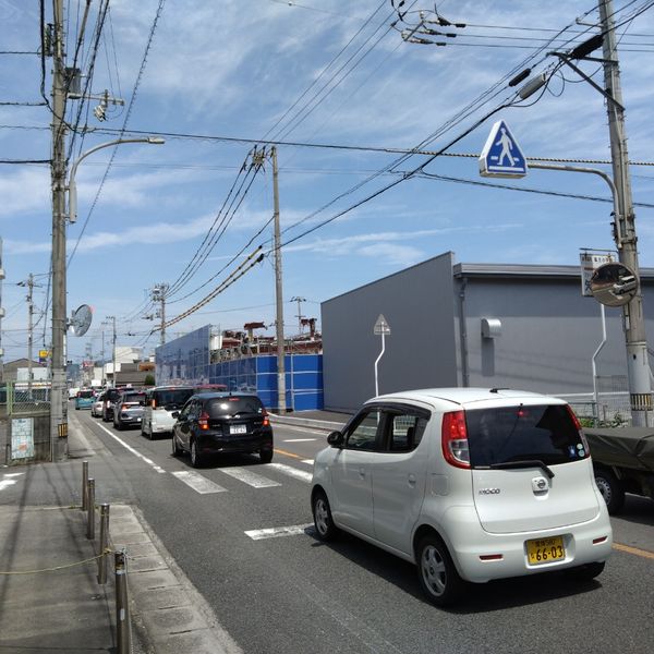 交通量の多い横断歩道 - おすすめ画像