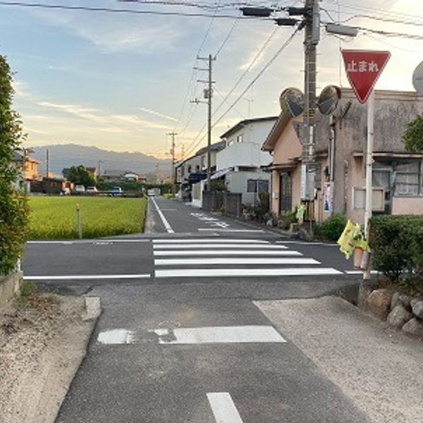 桜井山路線の横断歩道【高市】 - トップ画像