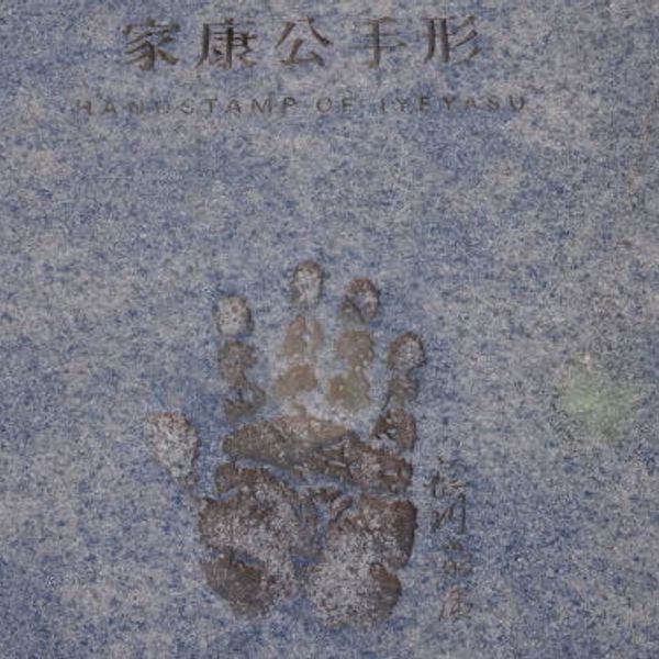 徳川家康の手形 - トップ画像