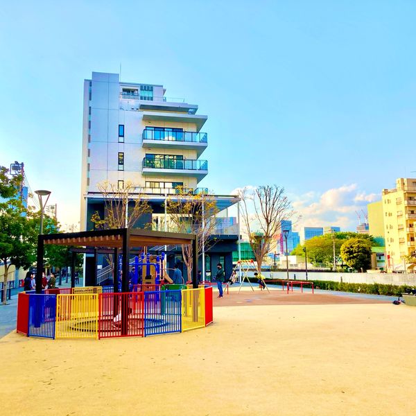 勝どき五丁目親水公園 - おすすめ画像