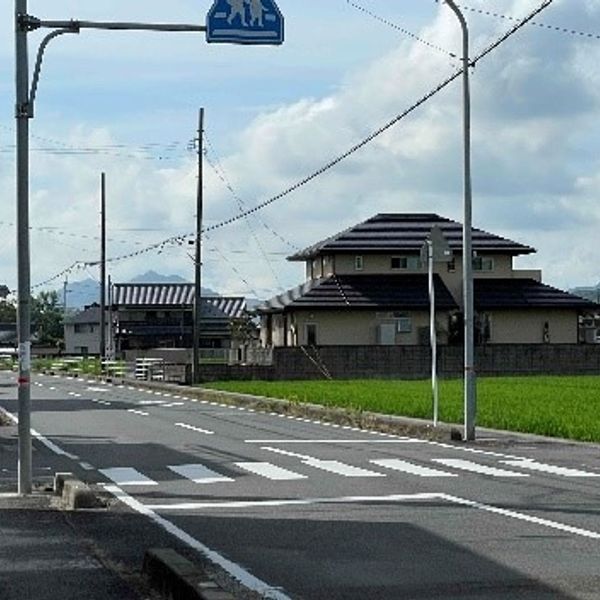 【福田１】車の通行量が多い横断歩道 - おすすめ画像