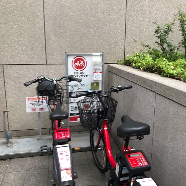 港区自転車シェアリングC1-49汐留シティセンター - おすすめ画像