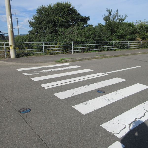 信号のない横断歩道⑥【小鴨部地区】 - トップ画像