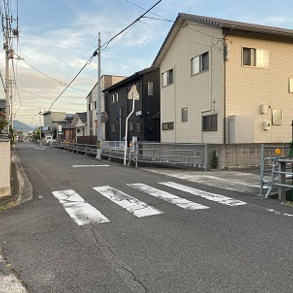 大坪通町屋線のT字路【町谷】 - トップ画像