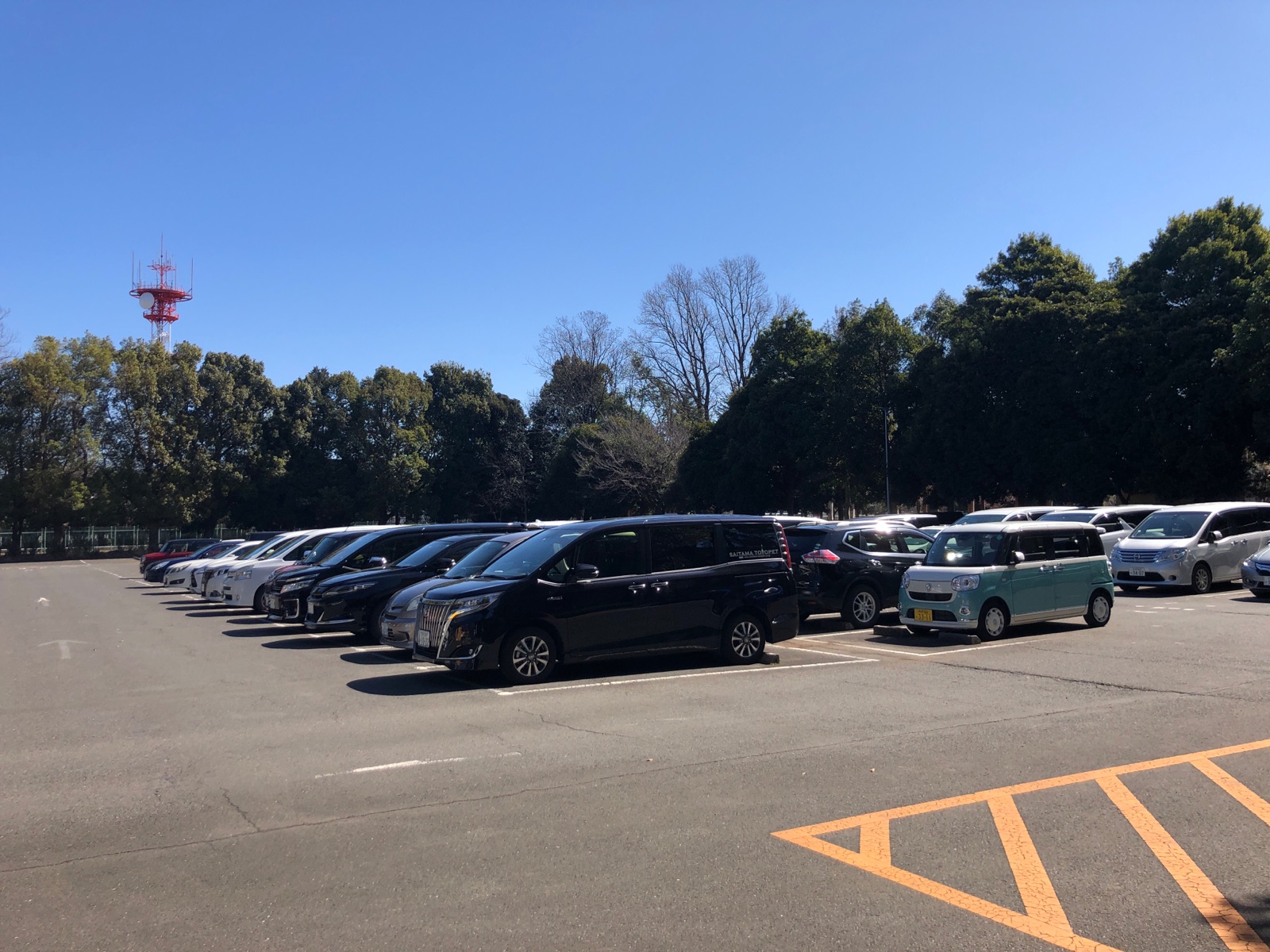 航空 公園 北 駐 車場