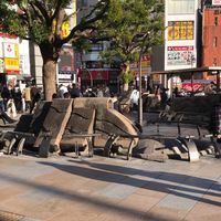 赤羽駅東口ロータリー　喫煙所 - 投稿画像1