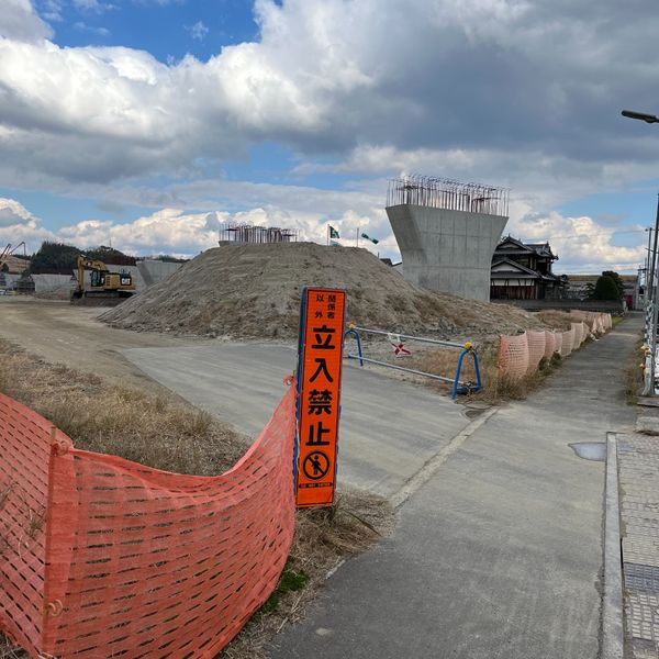 髙橋新田中・下⑫【橋桁の工事中】 - トップ画像