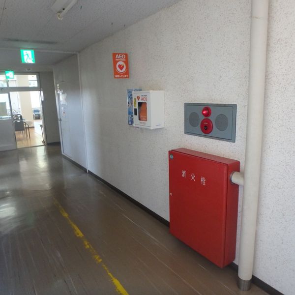 AED ＠愛媛県立今治特別支援学校　事務室前 - トップ画像